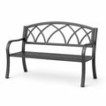 Banco de metal negro 150 cm